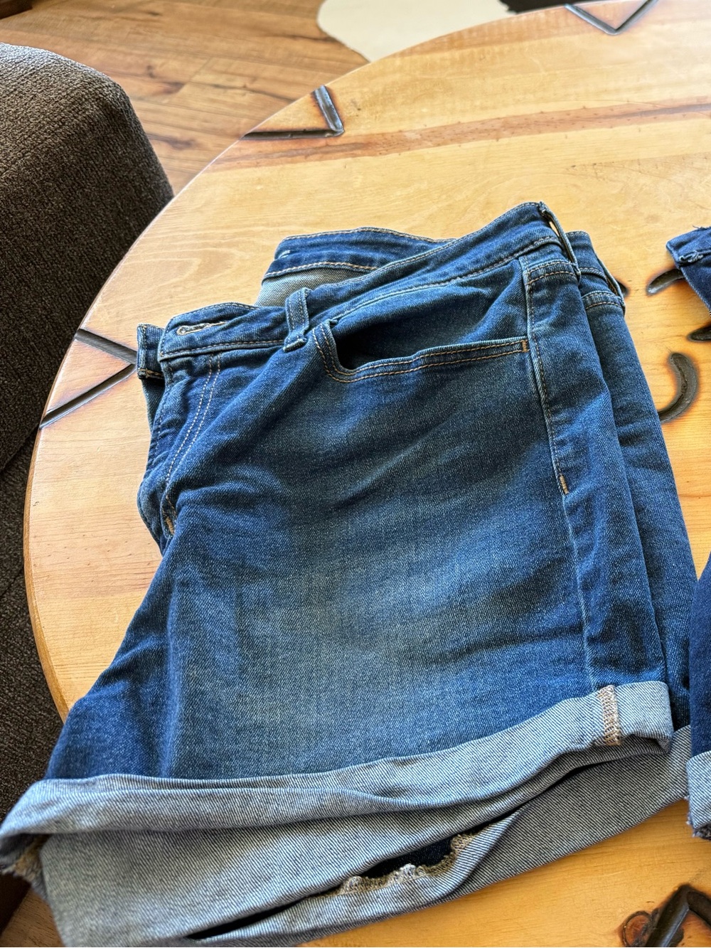 Old Navy Blue Denim Jean Shorts